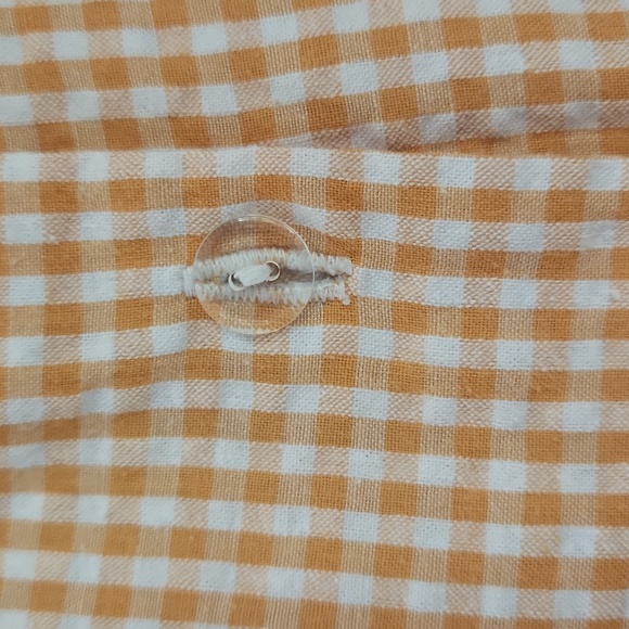 2B Real, Girl's sz4T, Gingham Dress, Pink&White,Orange&White  Check w Appliques - Picture 8 of 13